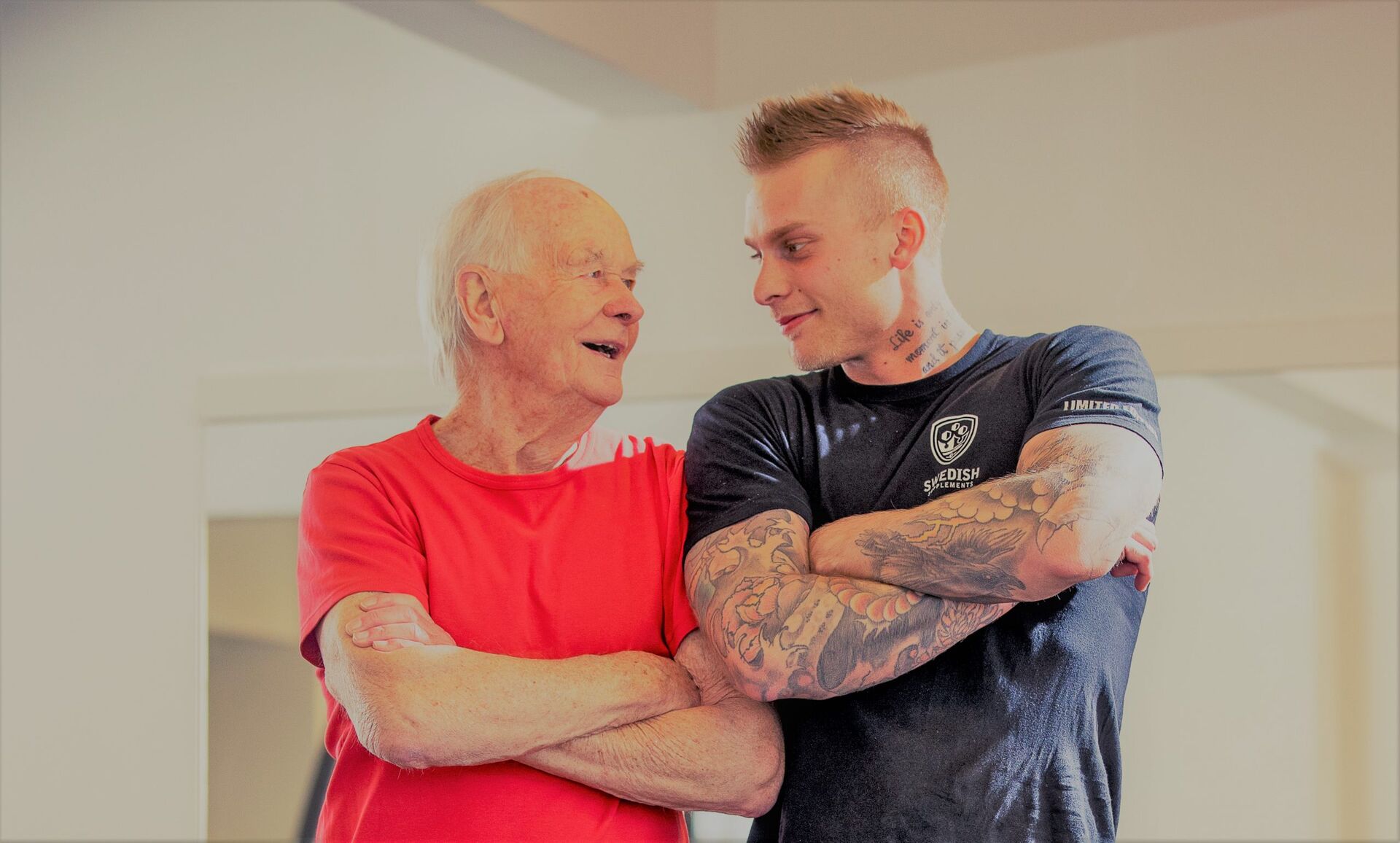Medlemmar tränar på Svensons Hälsocenter, gym i Knalleland i Borås